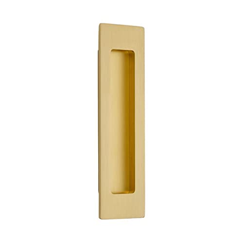 Emtek 220307US4 Emtek 220307 Modern Rectangular 7 Inch Tall Rectangular Flush Door Pull