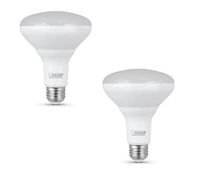 Feit Electric BR30DM/10KLED/2 LED Light Bulb, BR30, 9.5-Watts, 2-Pk. - Quantity 4