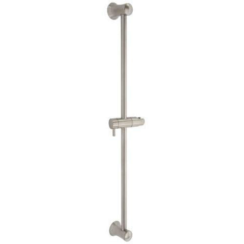 Mirabelle MIRSB3020BN Brushed Nickel Sophistispa 30" Slide Bar with Adjustable Holding Bracket