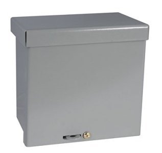 Raco Screw Cover Box Rainproof 6 "X6 "X4 " Gray Bulk