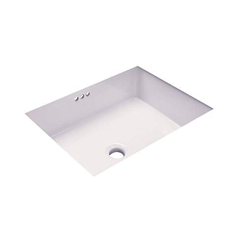 Mirabelle MIRU1713BS 17-1/8" Porcelain Undermount Bathroom Sink with Overflow