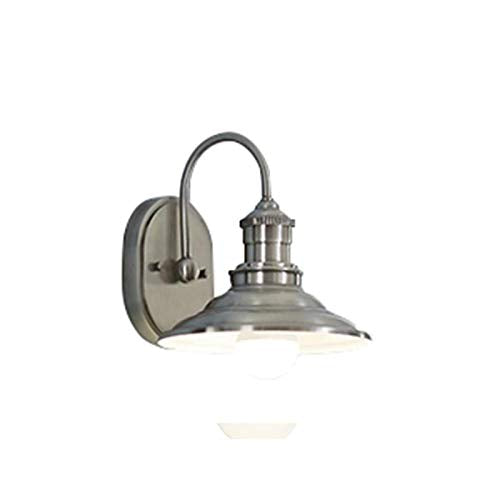 allen + roth Hainsbrook 1-Light Pewter Traditional Vanity Light