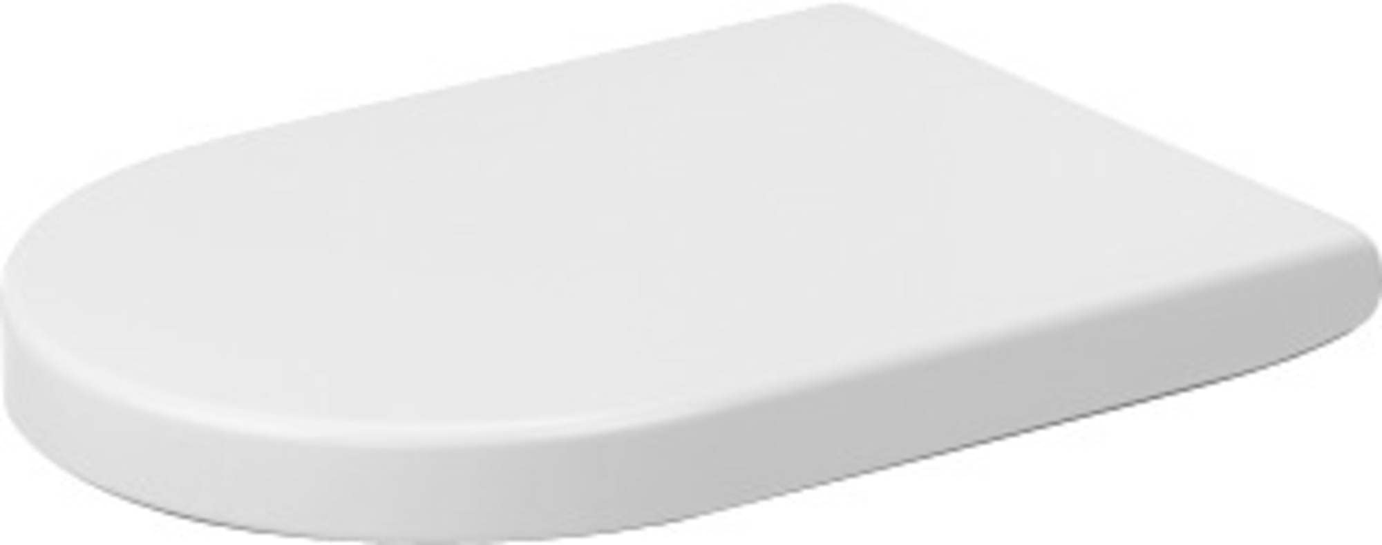 Duravit 0063320000 Duravit 006332 Starck 3 Elongated Closed-Front Toilet Seat