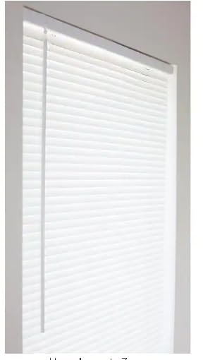 1" Cordless Vinyl Blind 39" x 64"