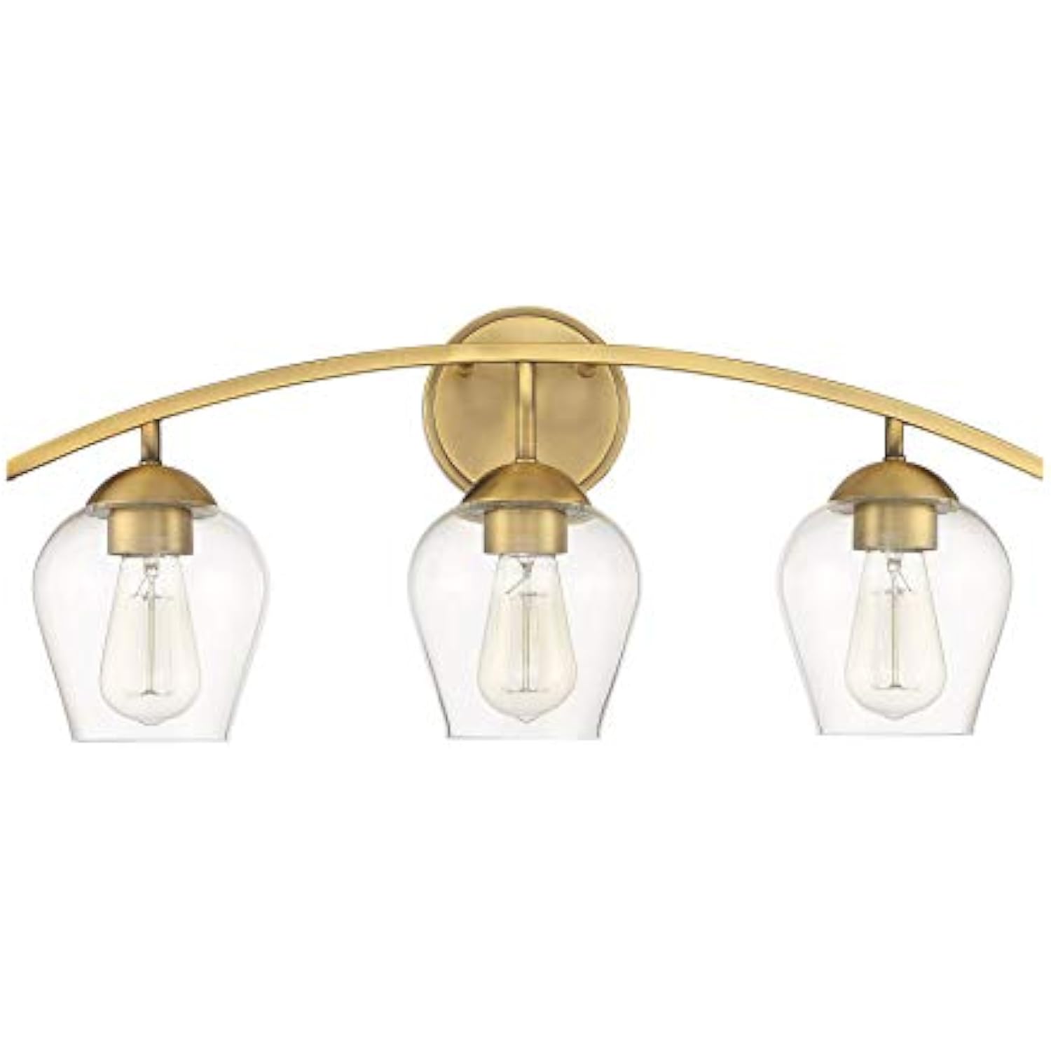 3-Light Bathroom Vanity Light in Brushed Nickel (M80032BN)