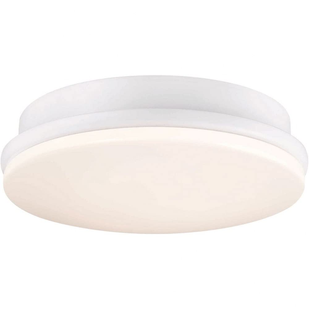 Kute LED Ceiling Fan Light Kit - Matte White 5.51 inch