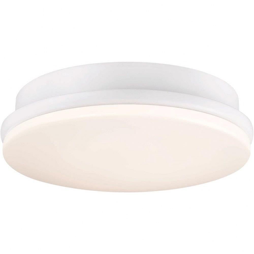 Kute LED Ceiling Fan Light Kit - Matte White 5.51 inch