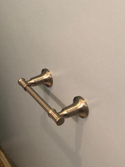 Delta Chamberlain Wall Mount Pivoting Toilet Paper Holder in Champagne Bronze