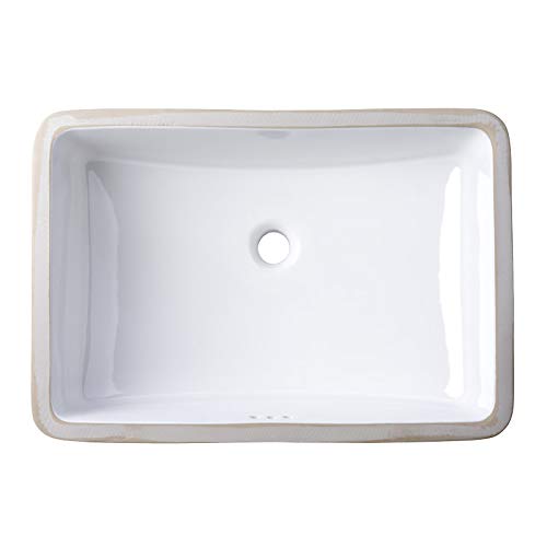 Miseno MNO2114ABWH Miseno MNO2114RU Myers 22-7/8" Undermount Bathroom Sink with Overflow