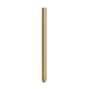 Kichler 2999NBR 0.5-Inch Diameter x 12-Inch Length Steel Lighting Stem, Natural Brass