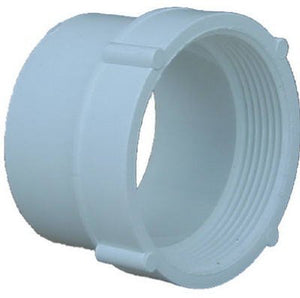 Charlotte Pipe Clean-Out Adapter Pvc Dwv Spigot X Fpt 4 " Schedule 40