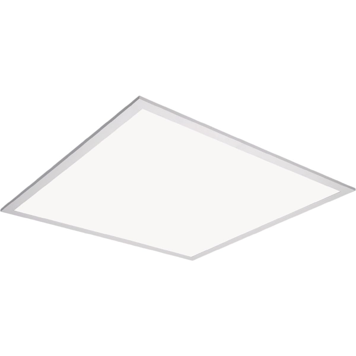 Metalux 2x2 LED Light Fixture 3400 Lumens LED Flat Panel Light 4000K Cool White LED Panel Ceiling Light White