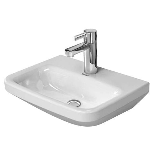 Duravit 709500000 white, Handrinse basin 50 cm Happy D.2, TP, 1 TH, Medium