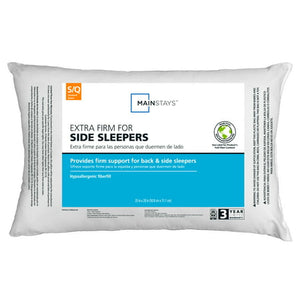 Mainstays Extra Firm Back and Side Sleeper Pillow  S/Q