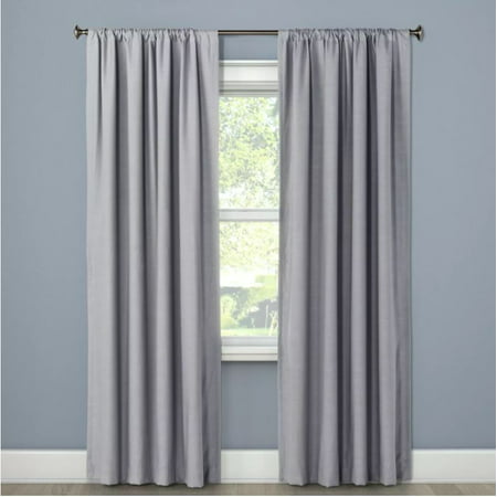 1pc 50"x63" Blackout Henna Window Curtain Panel Gray - Project 62™