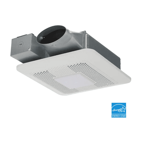 WhisperThin DC LED Pick-a-Flow 80 -100 CFM Ceiling/Wall Bathroom Exhaust Fan