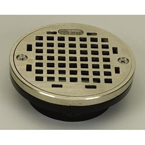 PROFLO PF42932 PROFLO PF42932 3"or 4" ABS Shower Drain with 5" Nickel Strainer