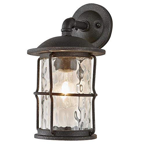 Home Decorators Collection 7956HDCGIDI 1-Light Gilded Iron Outdoor Wall Mount Lantern