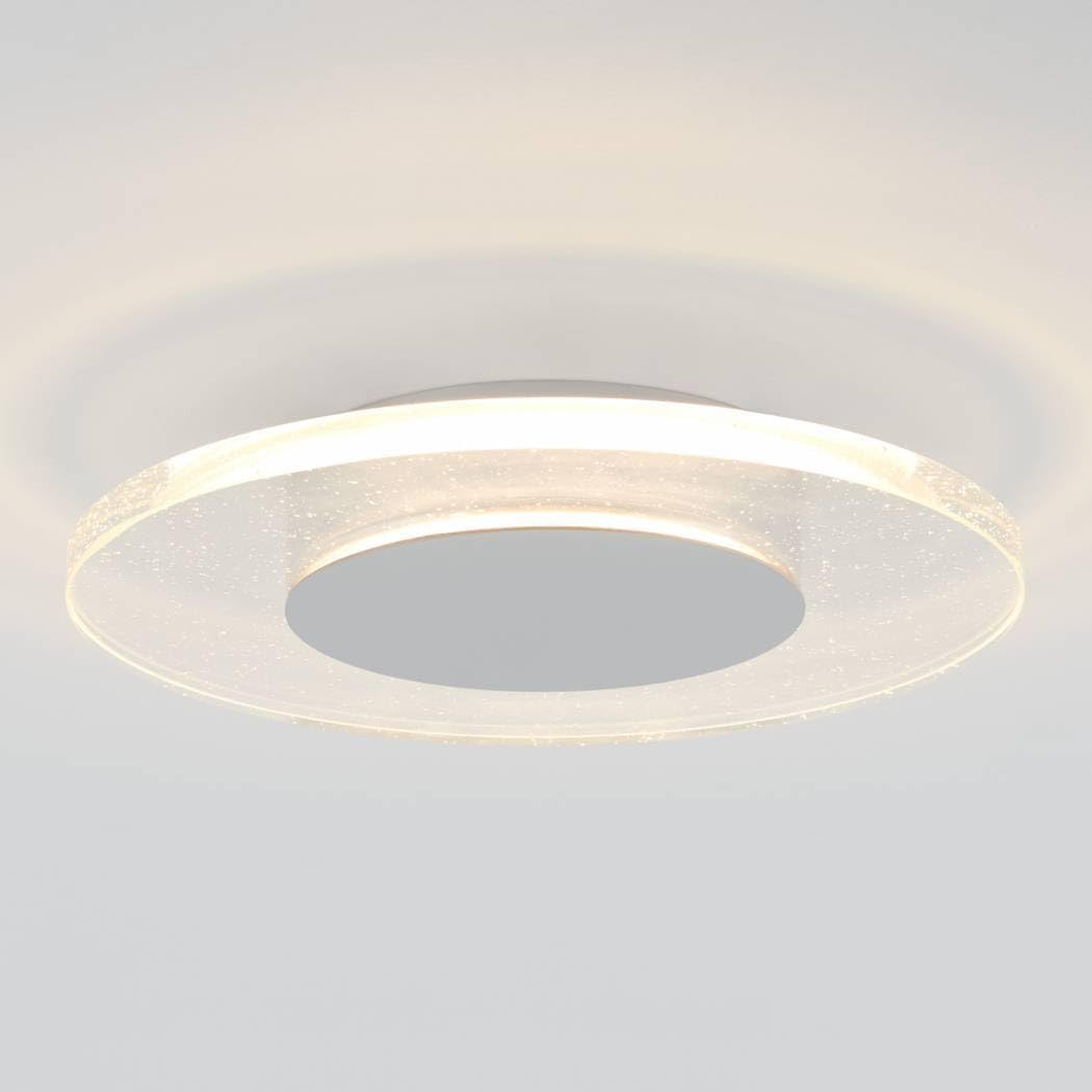 Essence Disk Integrated LED Flush Mount Chrome