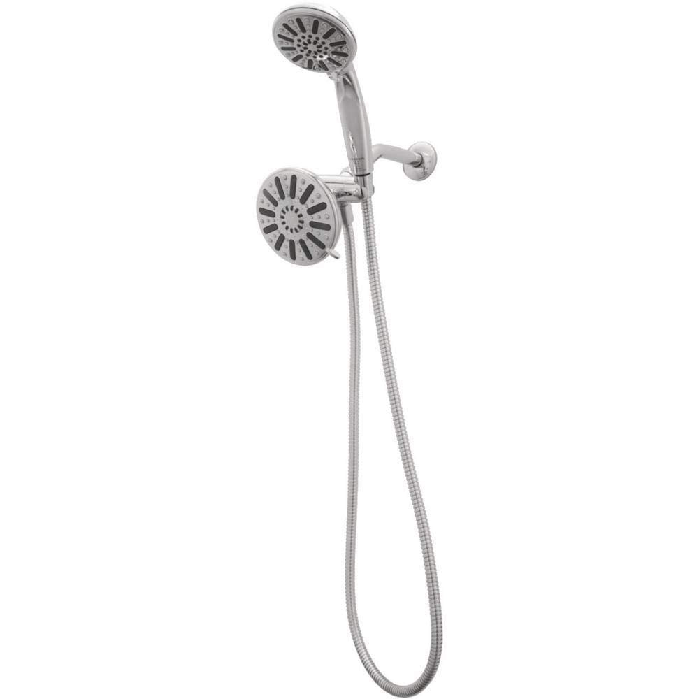 Glacier Bay 6-Spray Hand Shower and Showerhead Combo Kit in Chrome