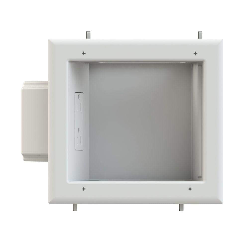 Commercial Electric TV Multimedia Recessed Box