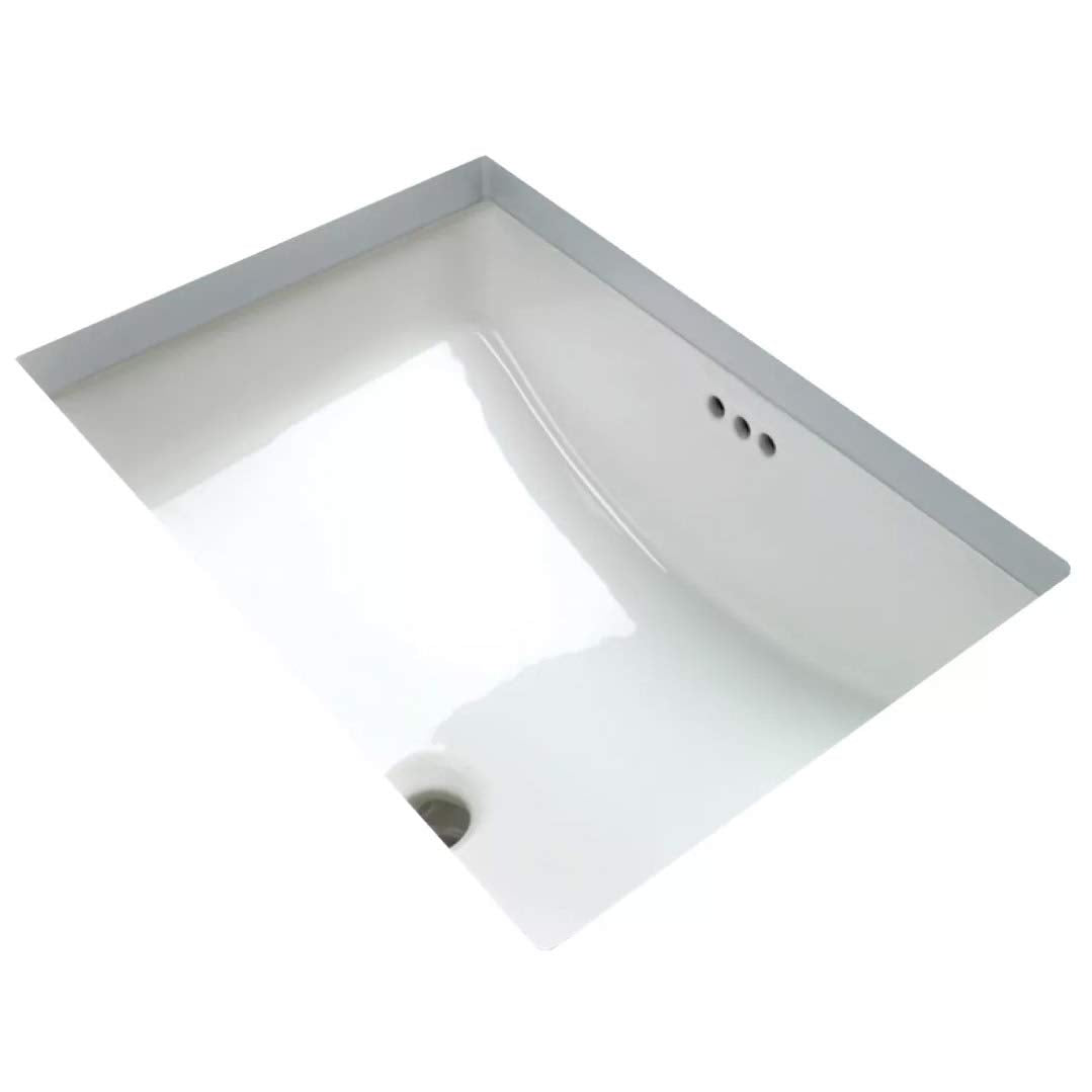 Miseno MNO2114ABWH Miseno MNO2114RU Myers 22-7/8" Undermount Bathroom Sink with Overflow