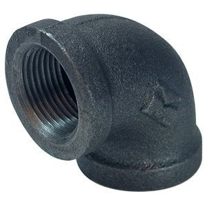 Mueller Proline 1/2" 90-Degree Black Iron Elbow Fitting