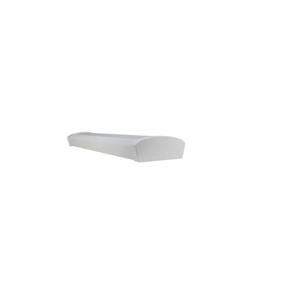 Commercial Electric 48 in. 4,000-Lumen White Integrated LED Wraparound