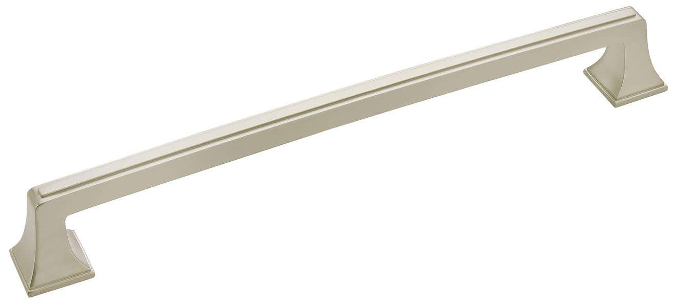 Amerock | Appliance Pull | Satin Nickel | 12 inch (305 mm) Center to Center | Mulholland | 1 Pack | Drawer Pull | Drawer Handle | Cabinet Hardware