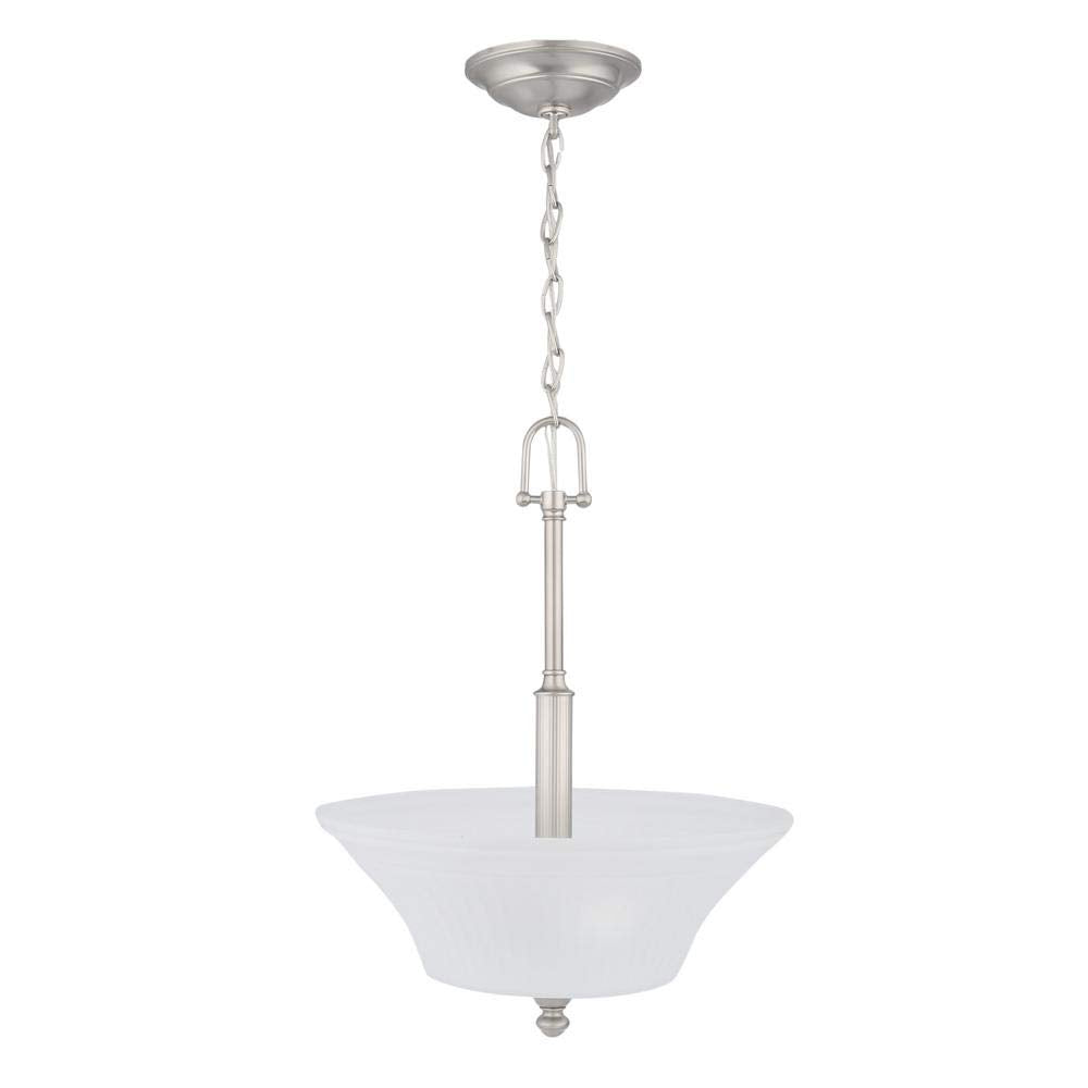 Commerical Electric3-Light Brushed Nickel Pendant