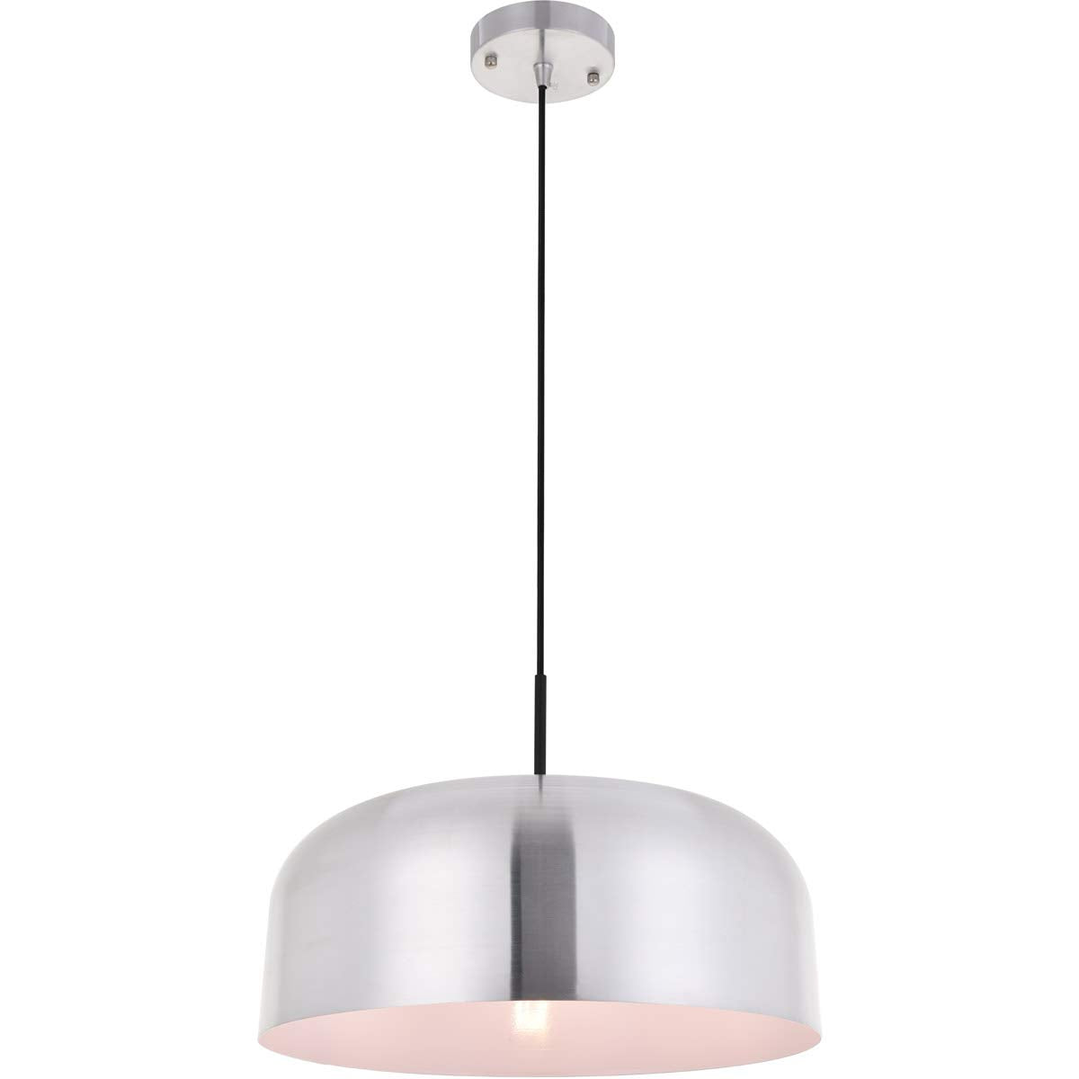 Living District Etude 1 Light Brushed Nickel Pendant