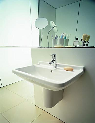 Washbasin 60 cm Starck 3 with overflow white