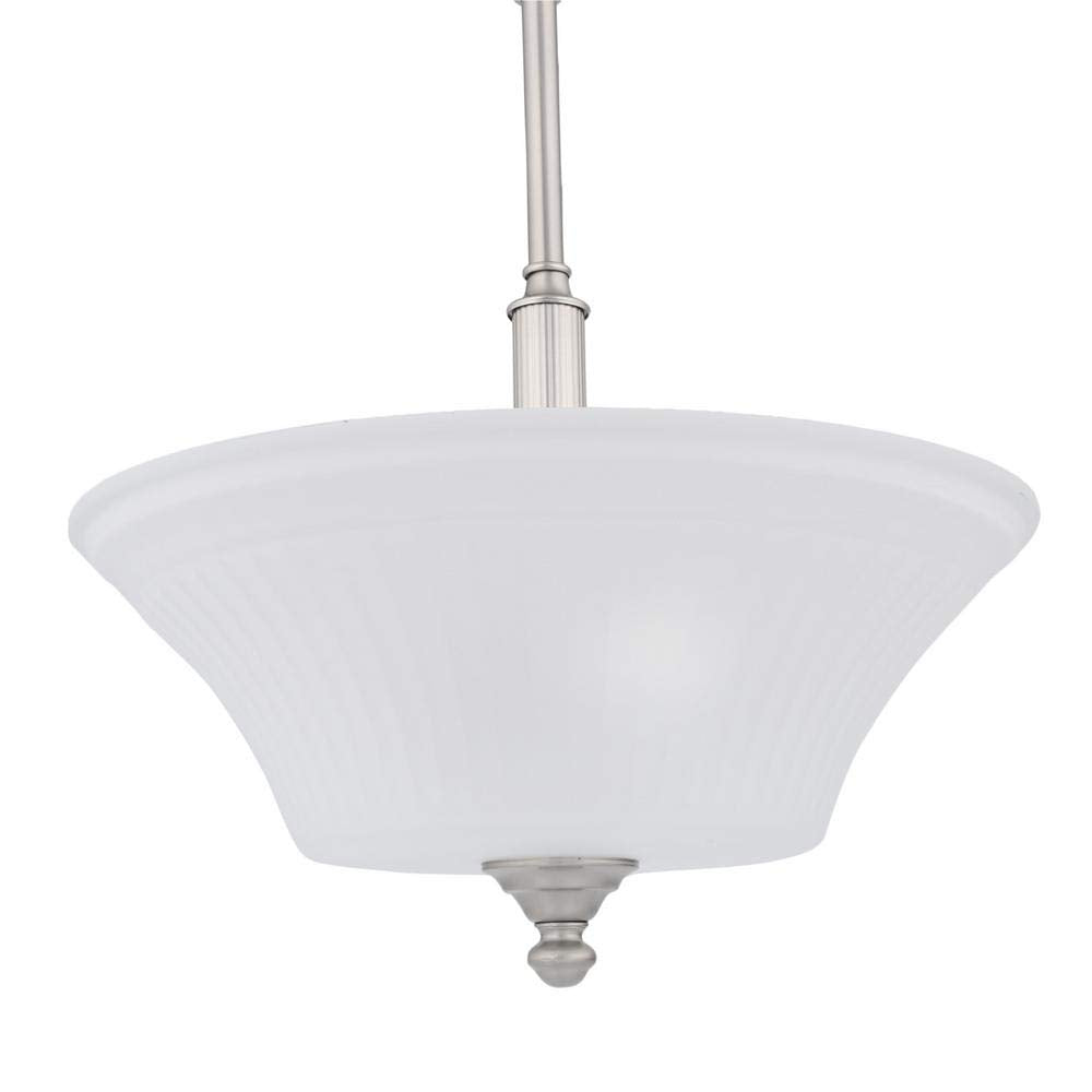 Commerical Electric3-Light Brushed Nickel Pendant