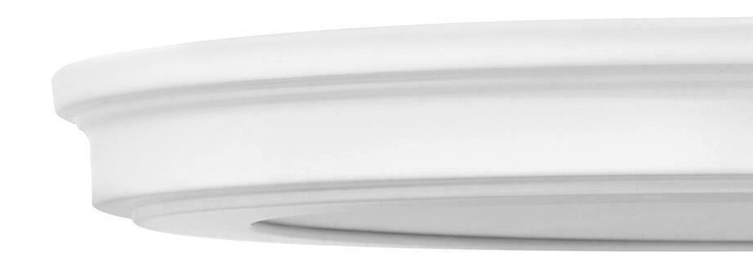 13 in. White Selectable LED Flush Mount