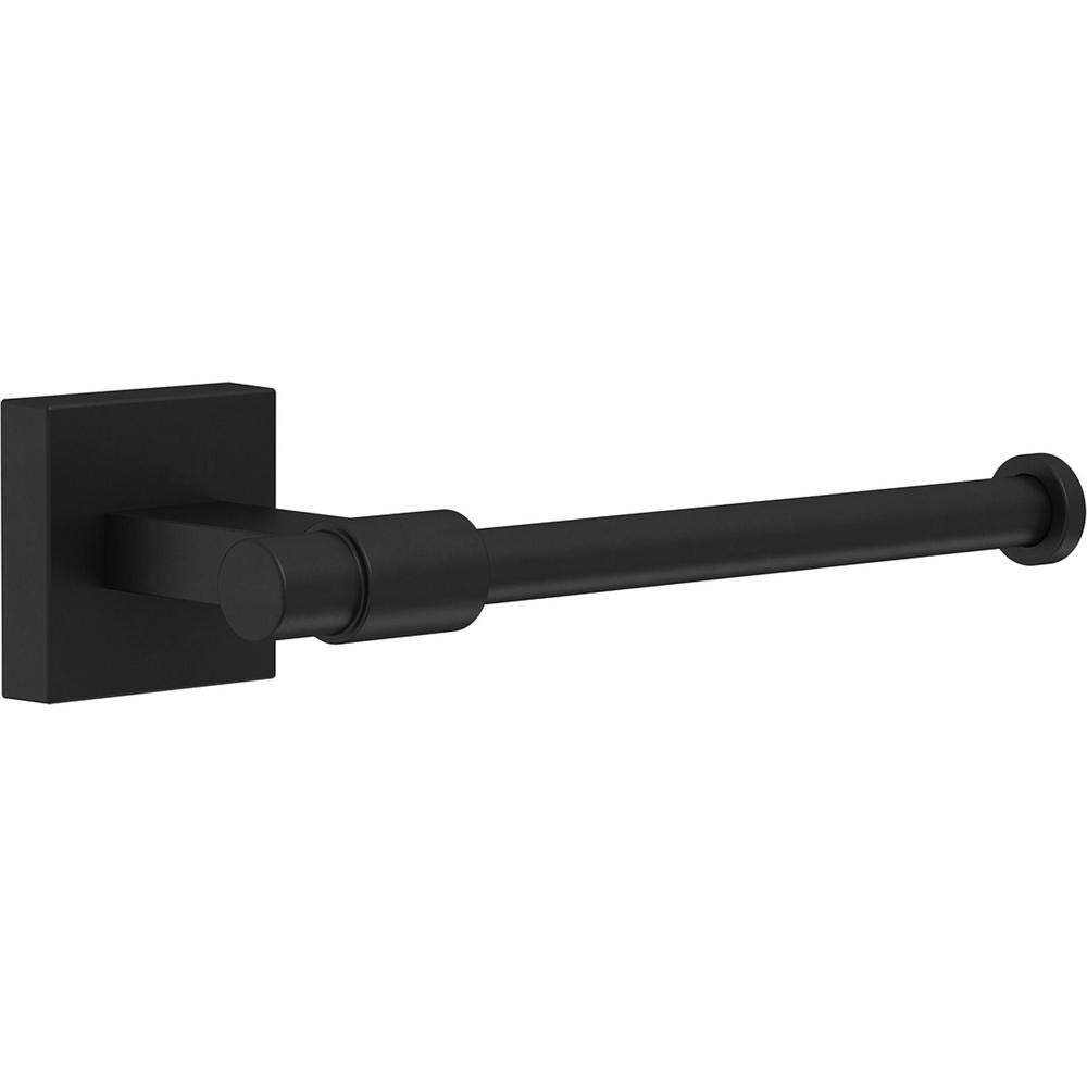 Franklin Brass Maxted Single Arm Toilet Paper Holder in Matte Black