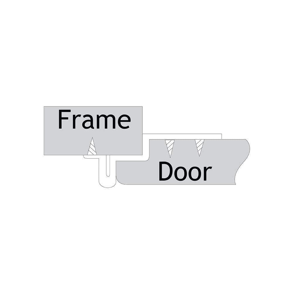 Hickory Hardware P243-SN Variable Overlay 3/8 Inch Inset - Easy Installation - Traditional Cabinet with 170° Opening Self-Closing Surface Mount Face Frame Hinge - Satin Nickel Finish 1 Set of Pair