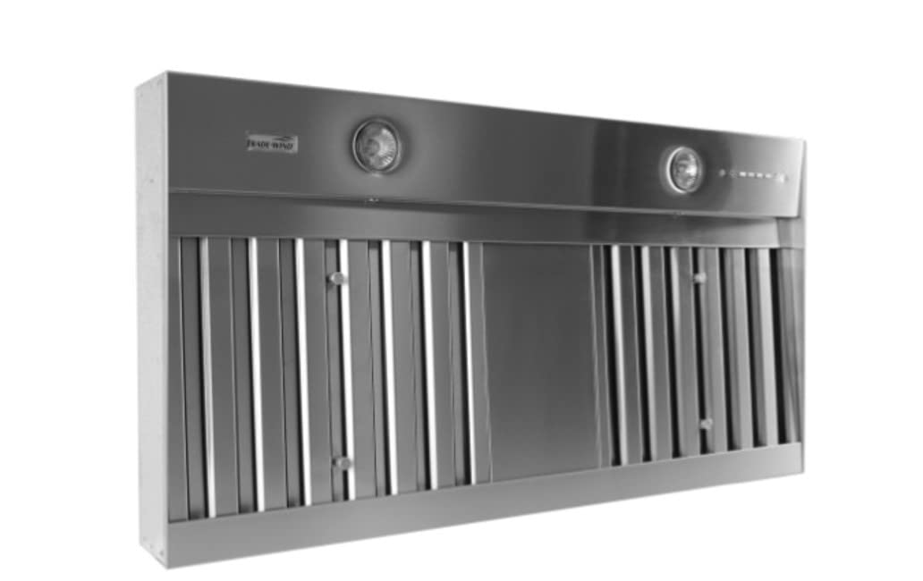 Trade-Wind VSL448-0-22BF VSL400 Series 48 Inch Wide Range Hood Insert with LED Lighting and Baffle Filters - Stainless Steel