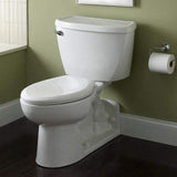 American Standard 4142.016.020 Yorkville Flushometer Toilet Tank Complete with Coupling Components, White (Tank Only)
