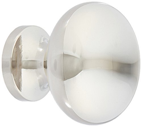 Baldwin 4704140 Classic Cabinet Knob in Bright Nickel by Baldwin