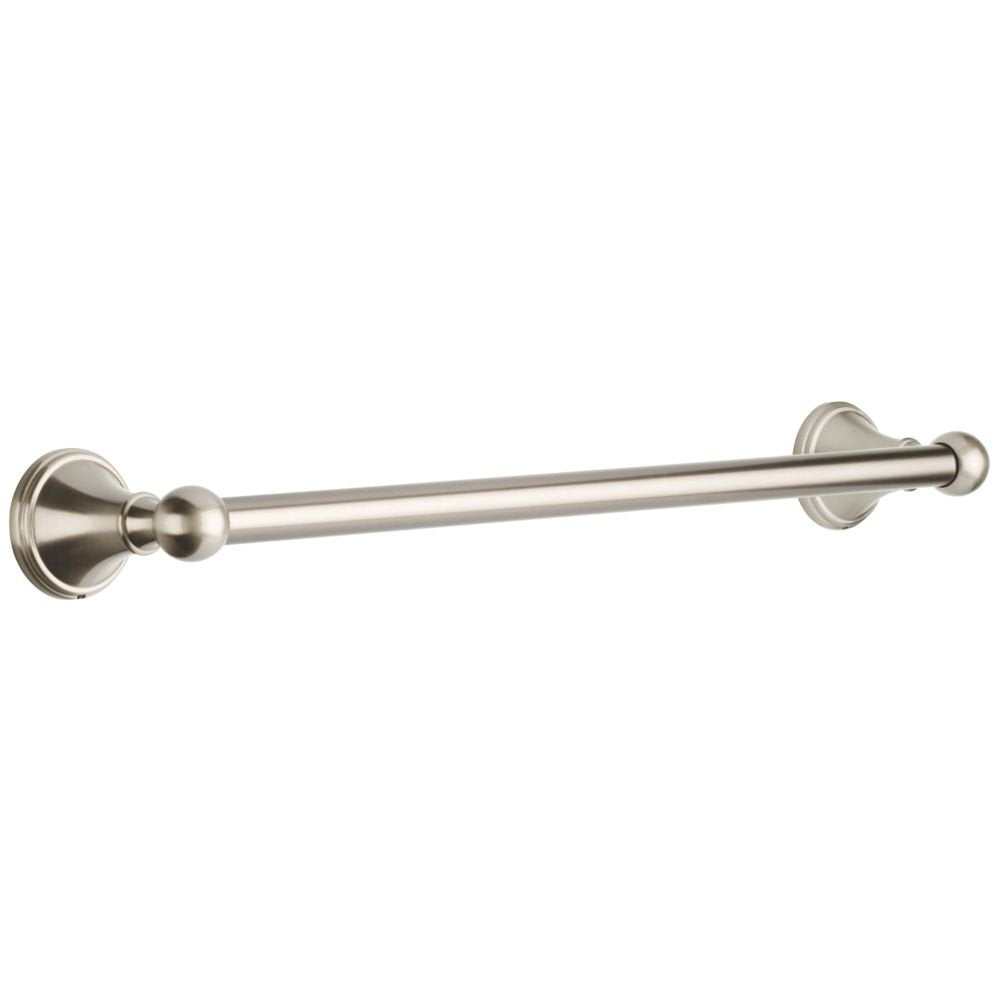 DELTA FAUCET 138029 Crestfield, Bath Hardware Accessory, 18 Towel Bar, Satin Nickel