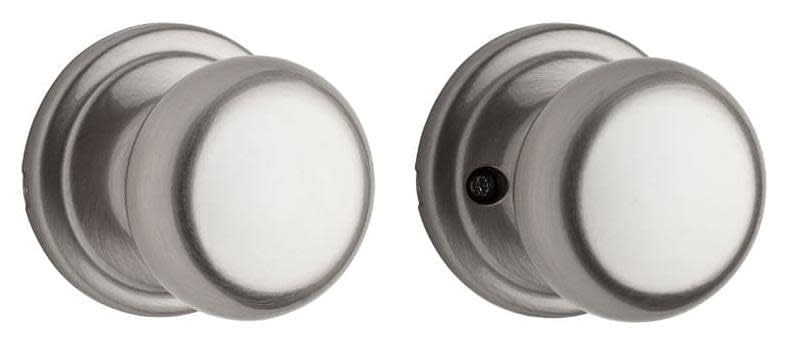 Kwikset 720H Hancock Passage Door Knob Set - Polished Brass