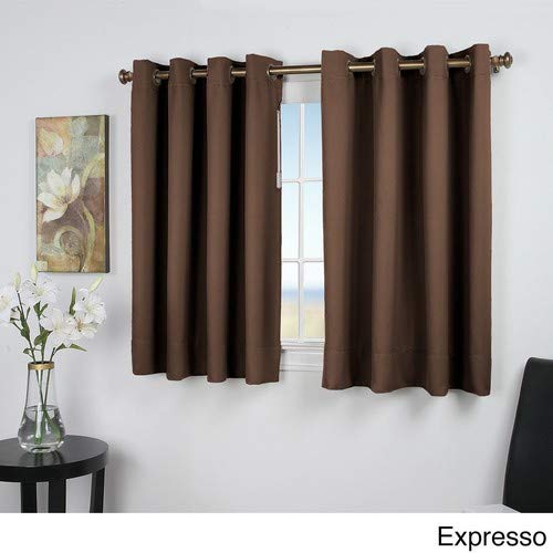 Ricardo 02000-79-045-55 Grommet Panel with Wand, 56" W x 45" L, Espresso