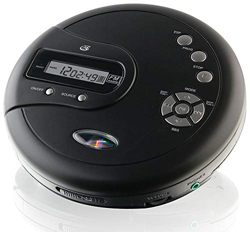 Gpx Personal Cd Player Programmable