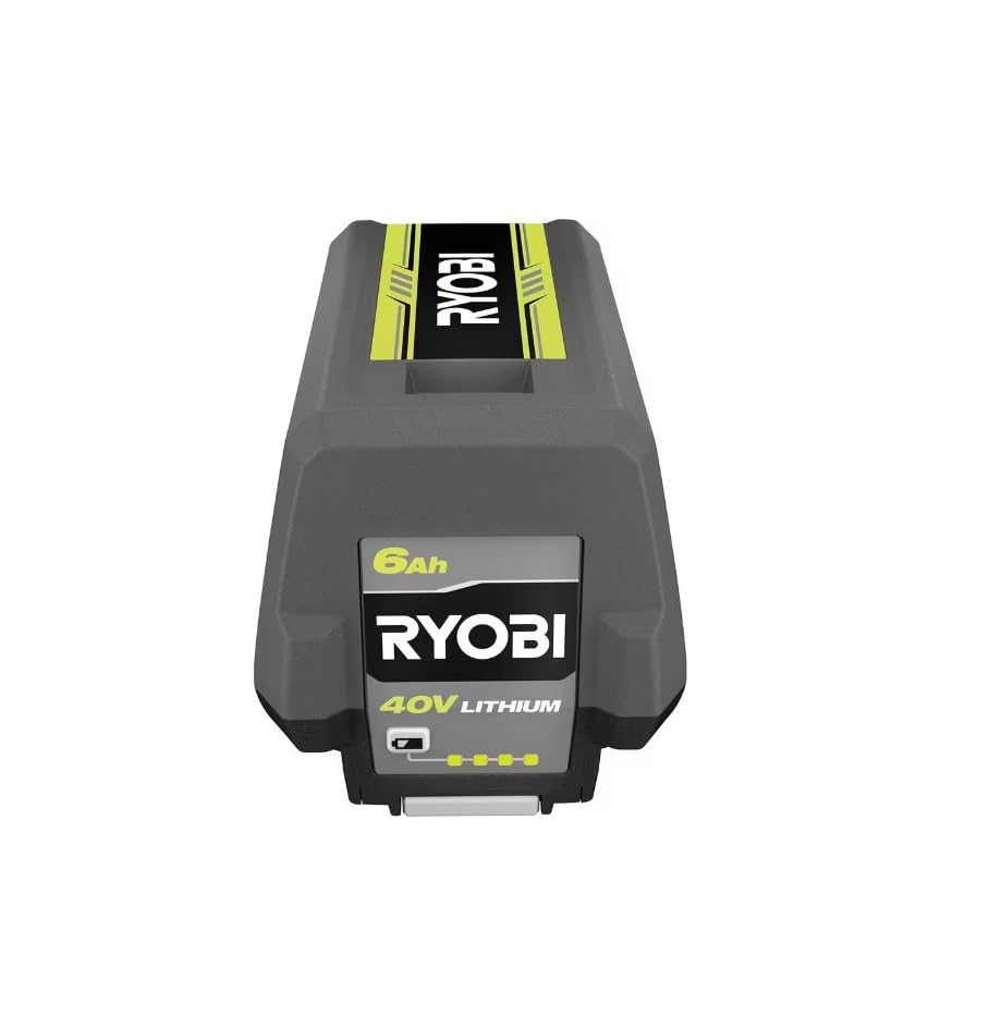 RYOBI 40V Lithium-Ion 6.0 Ah High Capacity Battery and Rapid Charger Kit (Bulk Packaged)