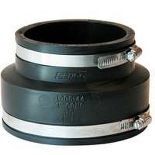 Fernco P1006-44 Flex Coupling Concrete To Cast Iron Or Plastic