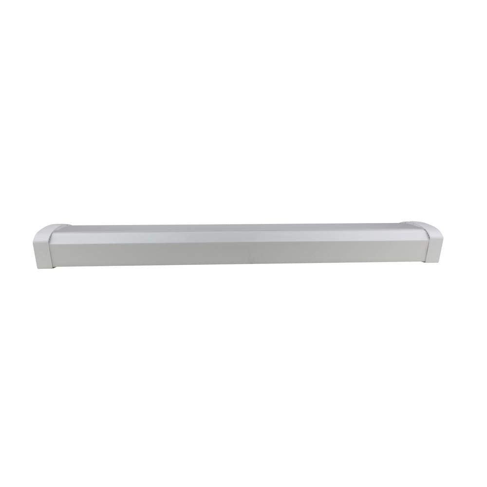 Commercial Electric 48 in. 4,000-Lumen White Integrated LED Wraparound