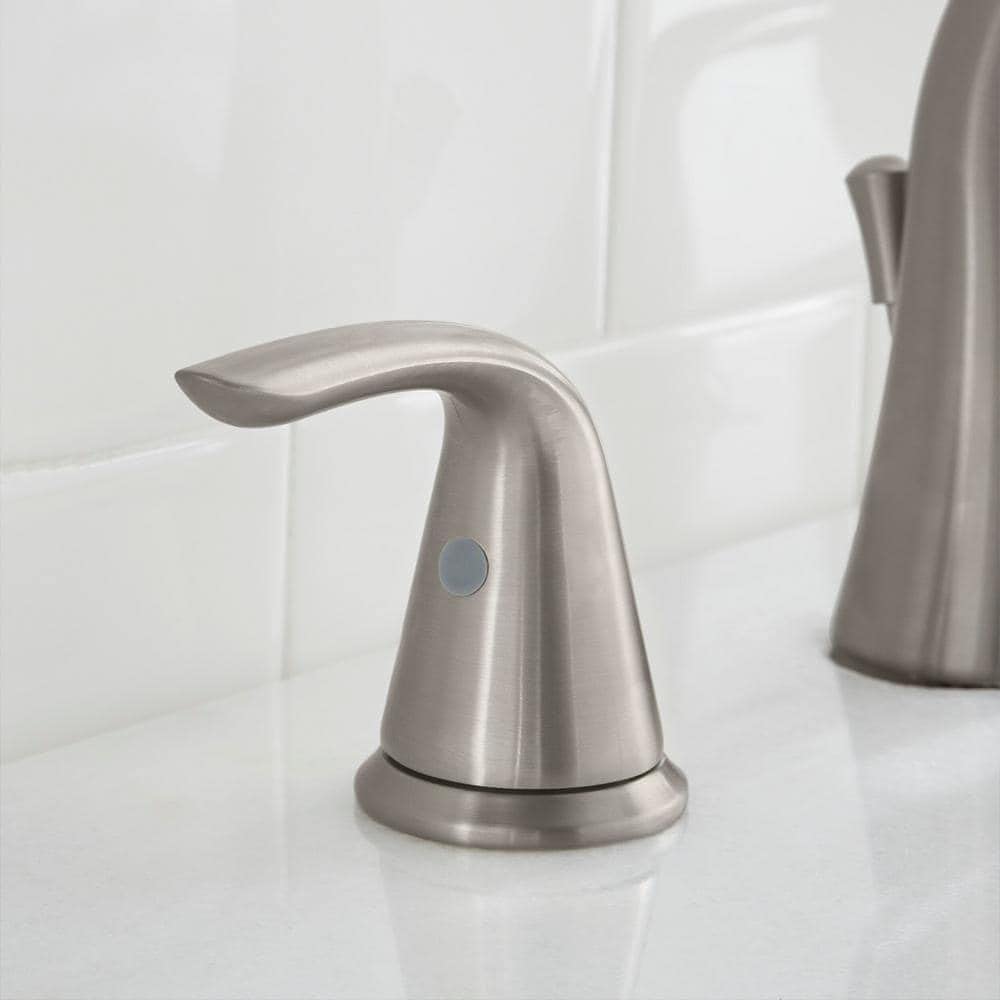 Glacier Bay FW6AC027BNV Irena 8 in. Widespread 2-Handle Bathroom Faucet in Brushed Nickel