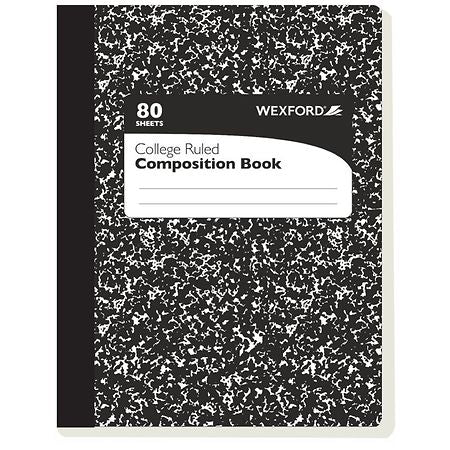 Wexford College Ruled Composition Book NA, NA, NA - 1.0 ea