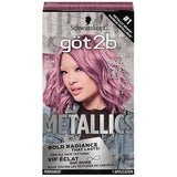 Schwarzkopf Got2b Metallics Permanent Hair Color  M84 Sakura Pink