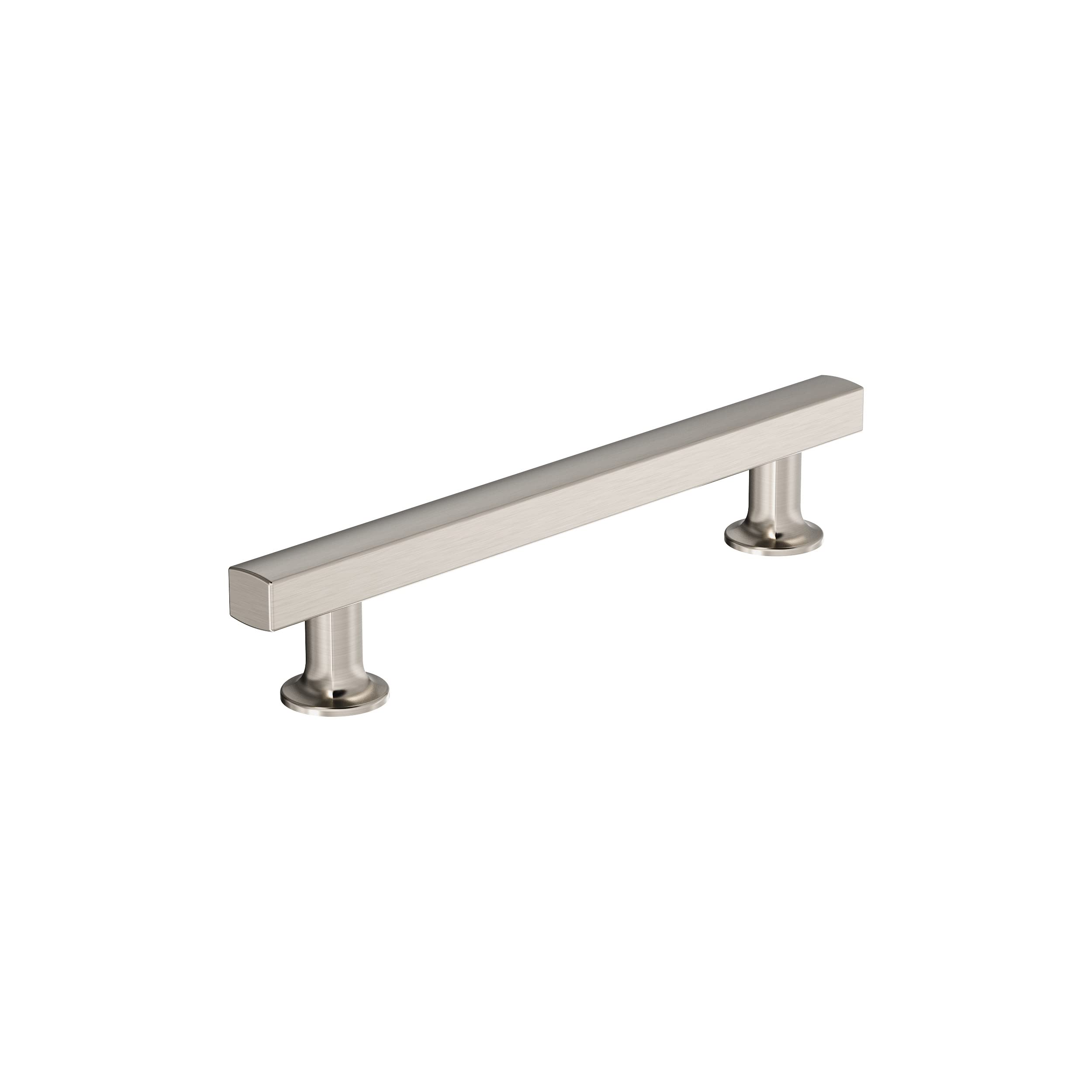 Amerock Corp BP37105G10 Everett Pull, 5-1/16 in (128 mm) Center-to-Center, Satin Nickel